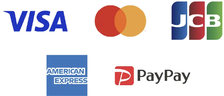クレカ決済OK